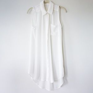 NORDSTOM / Lush Brand | Sleeveless Button Up Top